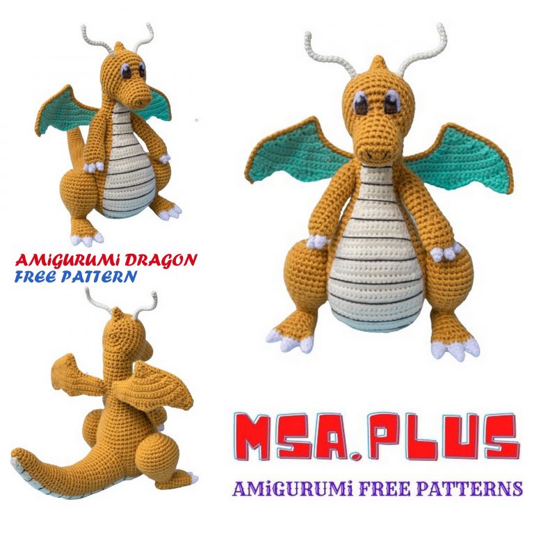 Dragon Amigurumi Free Pattern
