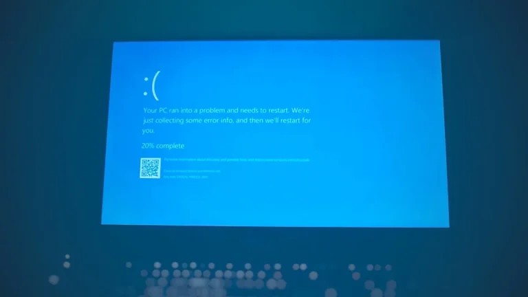 Fix Windows Blue Screen Error