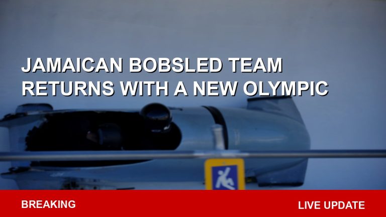 Jamaican bobsled team returns with a new Olympic push